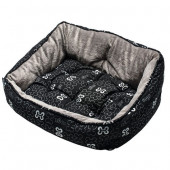 Rogz Легло в черен цвят Trendy Podz Black bones – 48x35x24,5 см